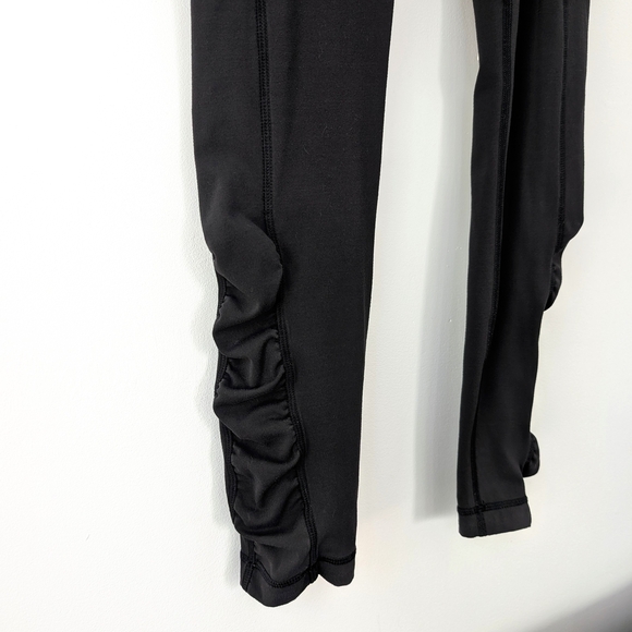 Lululemon Speed Tight *Cozy Leggings with ruched legs in size 4 - Picture 5 of 8